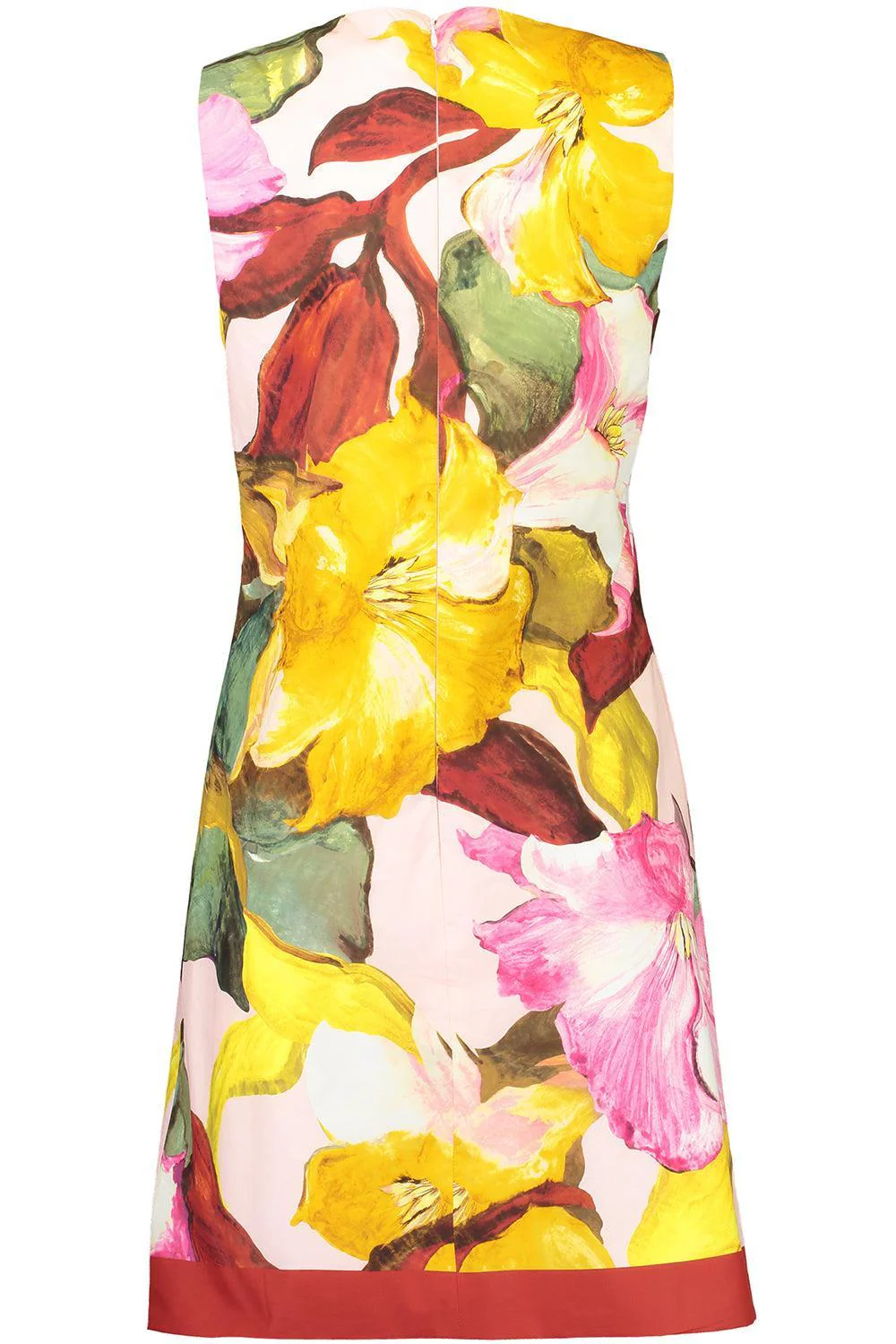 Floral Sleeveless Dress - Bergamo Print Pink - Image 5