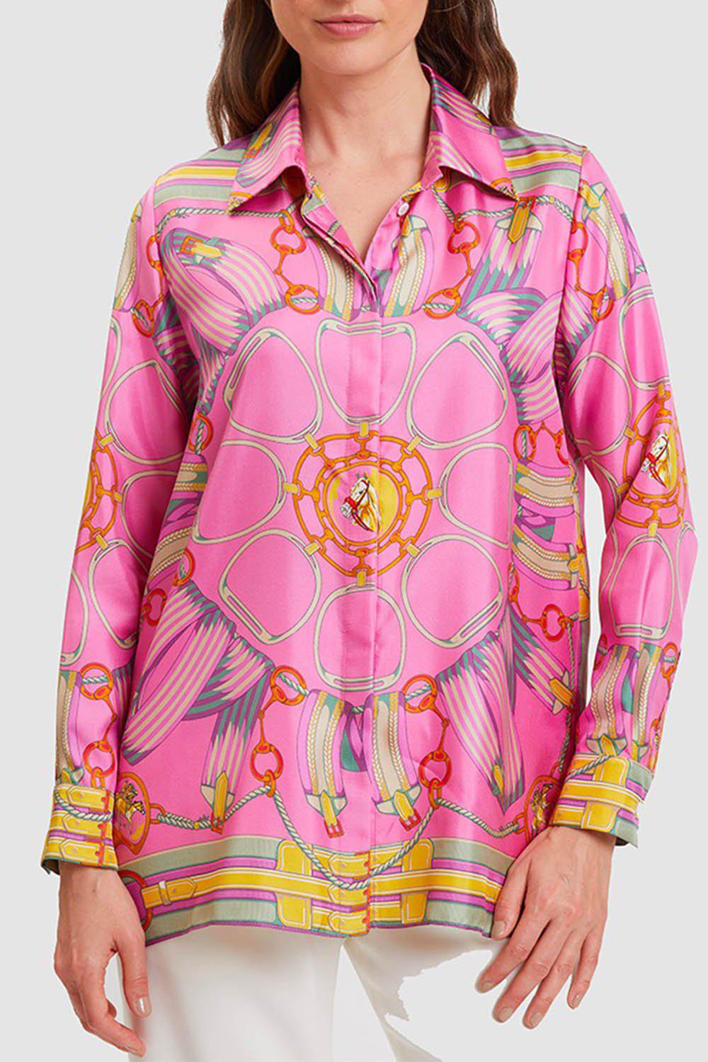 Printed Soft Shirt - Flamingo - Image 2
