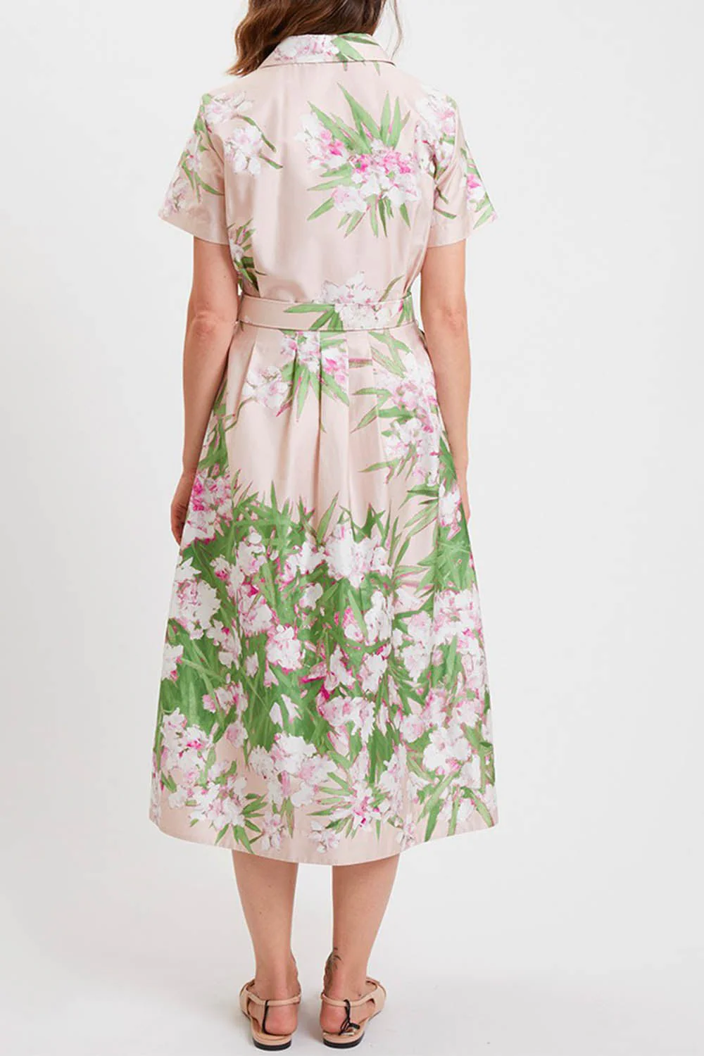 Short Sleeve Midi Dress - Image 4