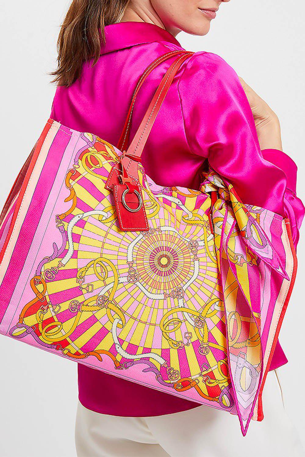 Small Firenze Bag - Hibiscus - Image 2