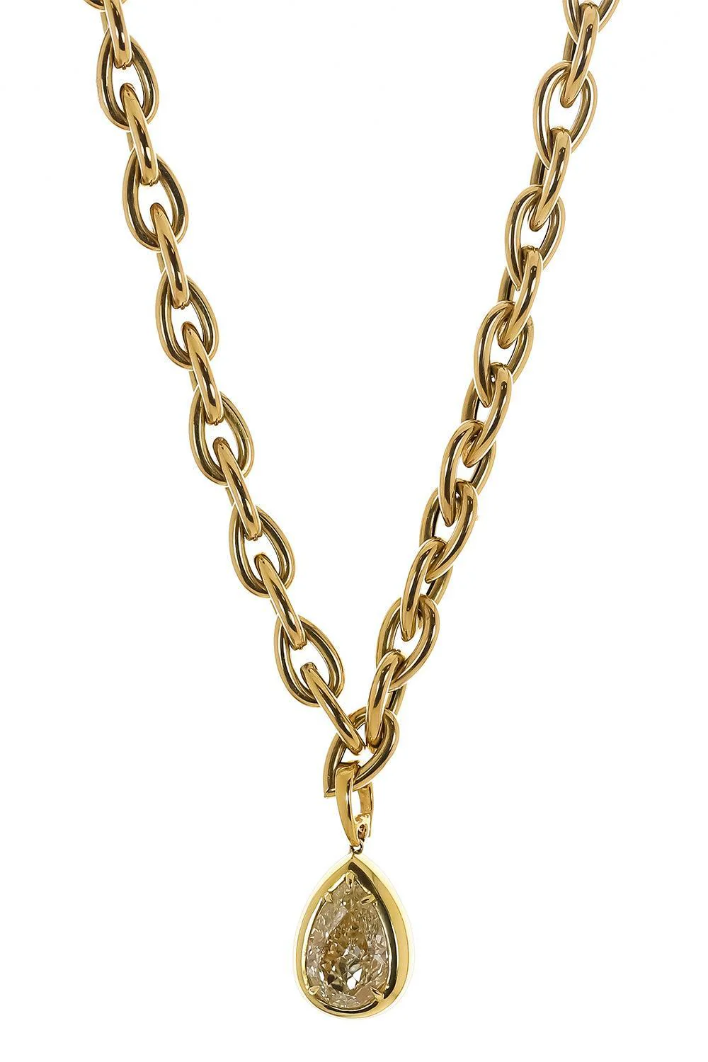 Pear Link Chain