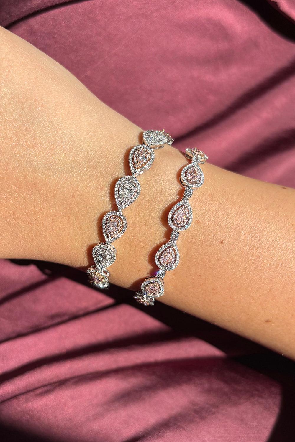 Pink Diamond Bracelet - Image 2