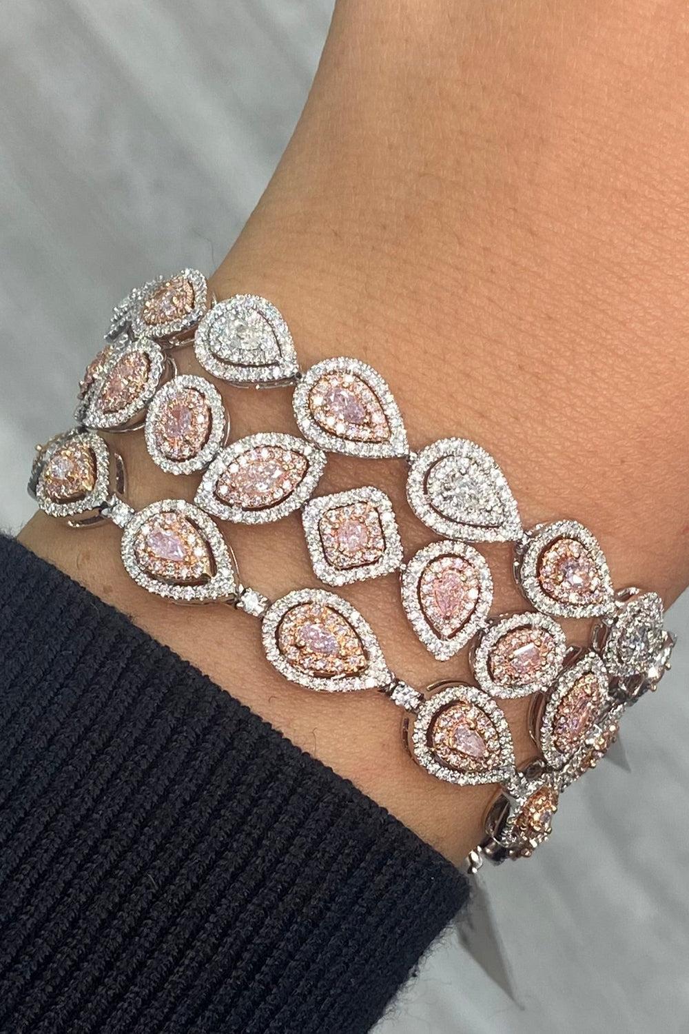 Pink Diamond Bracelet - Image 3
