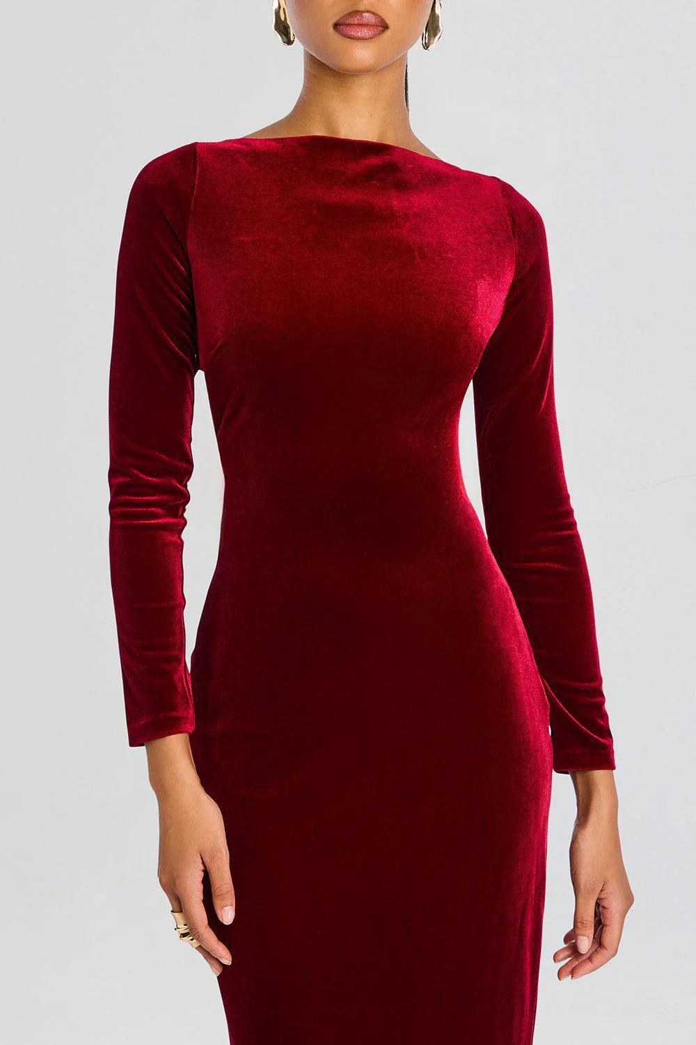 Alizee Velvet Dress - Image 3