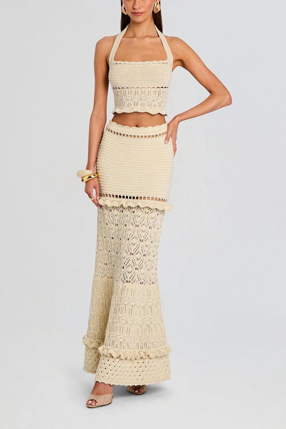 Magdalena Crochet Skirt - Image 3