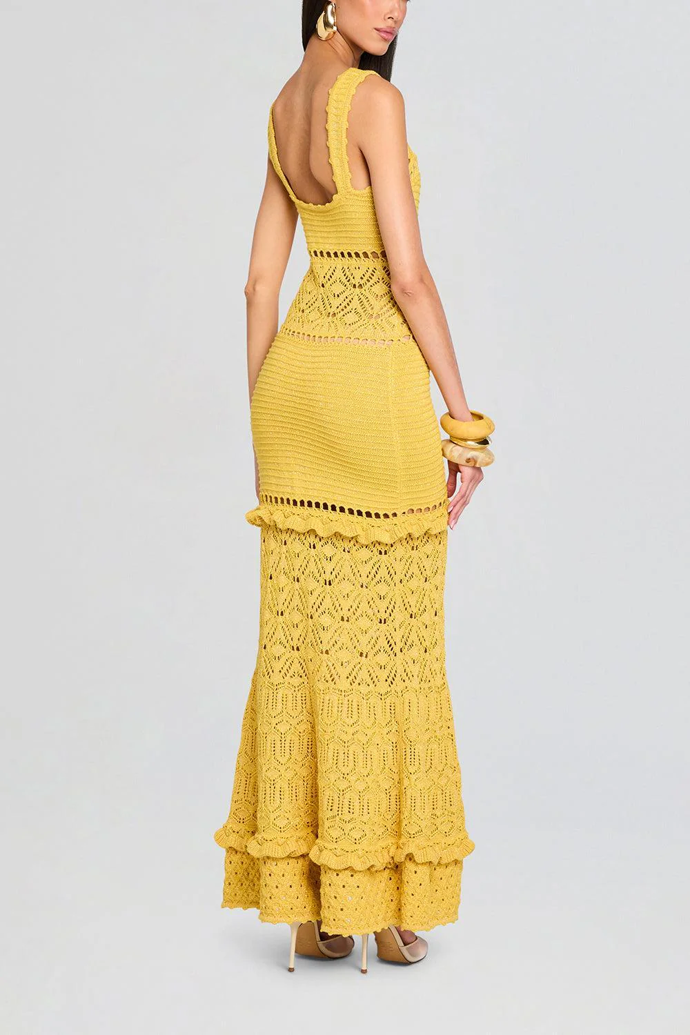 Winona Crochet Dress - Image 5