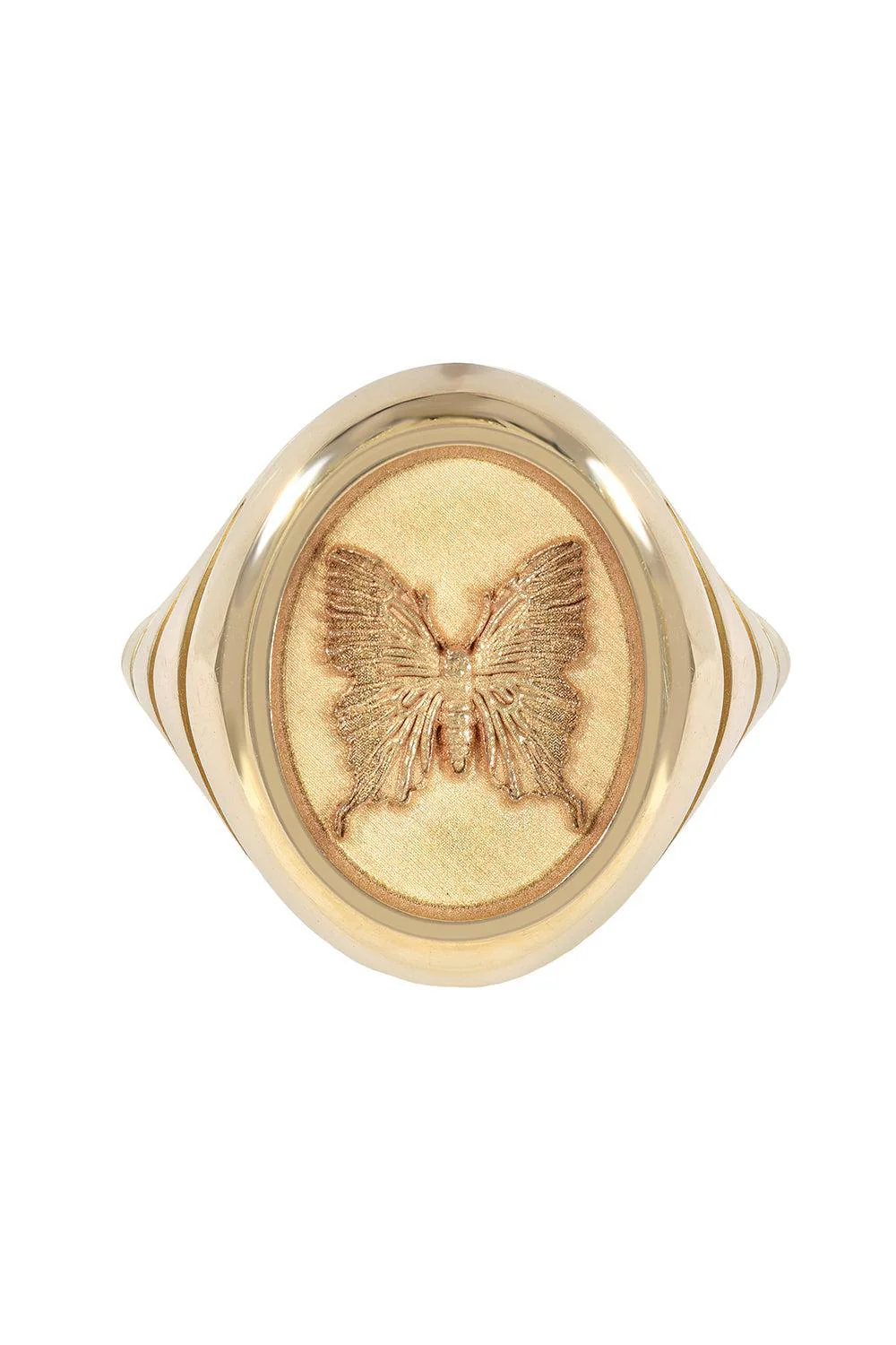 Fantasy Motif Grandfather Signet Ring