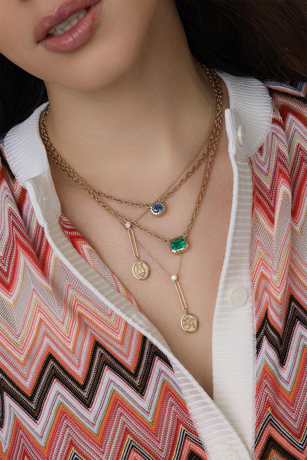 Fantasy Motif Lion Pendant Necklace - Image 4