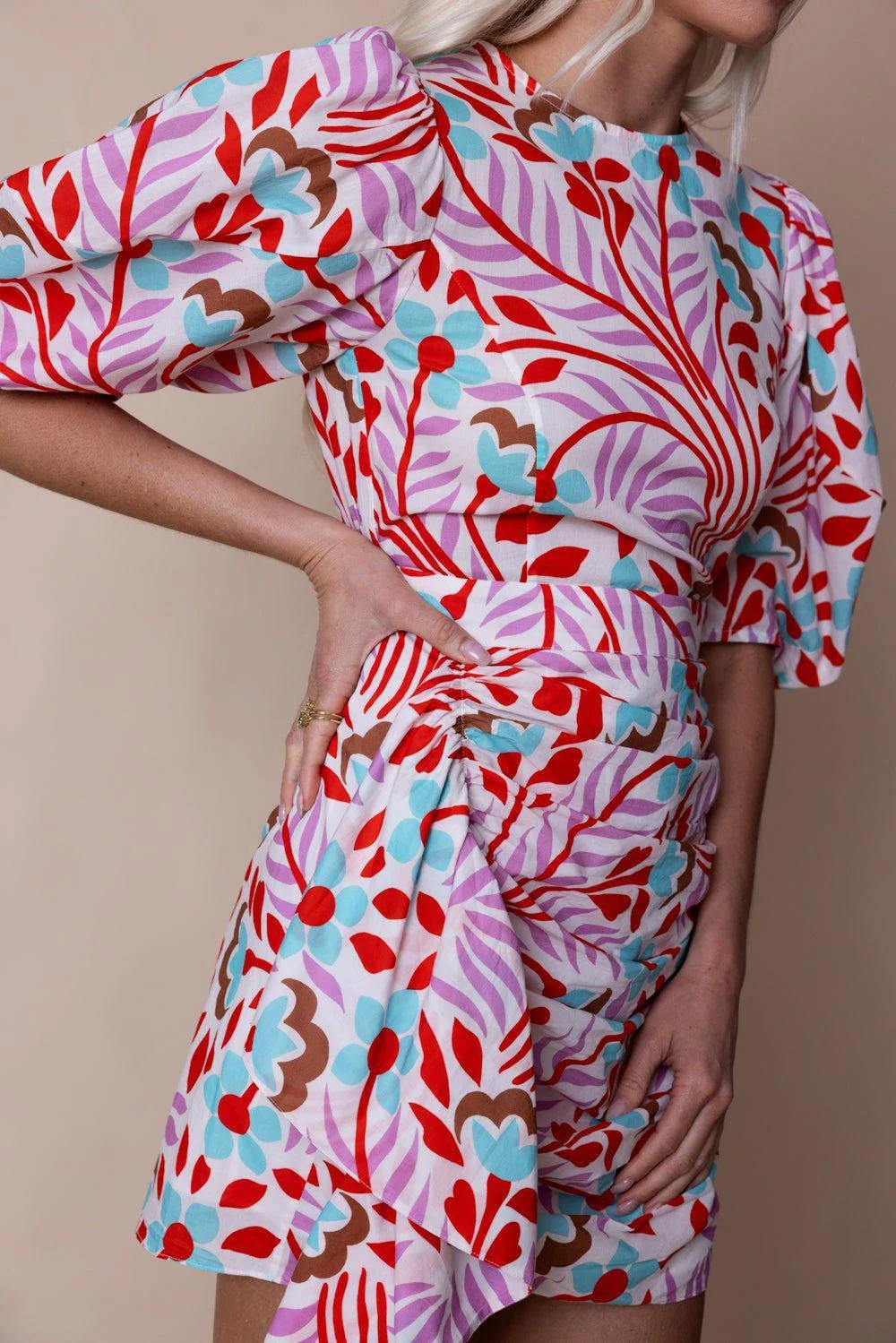 Pia Dress - Lago Vine - Image 3