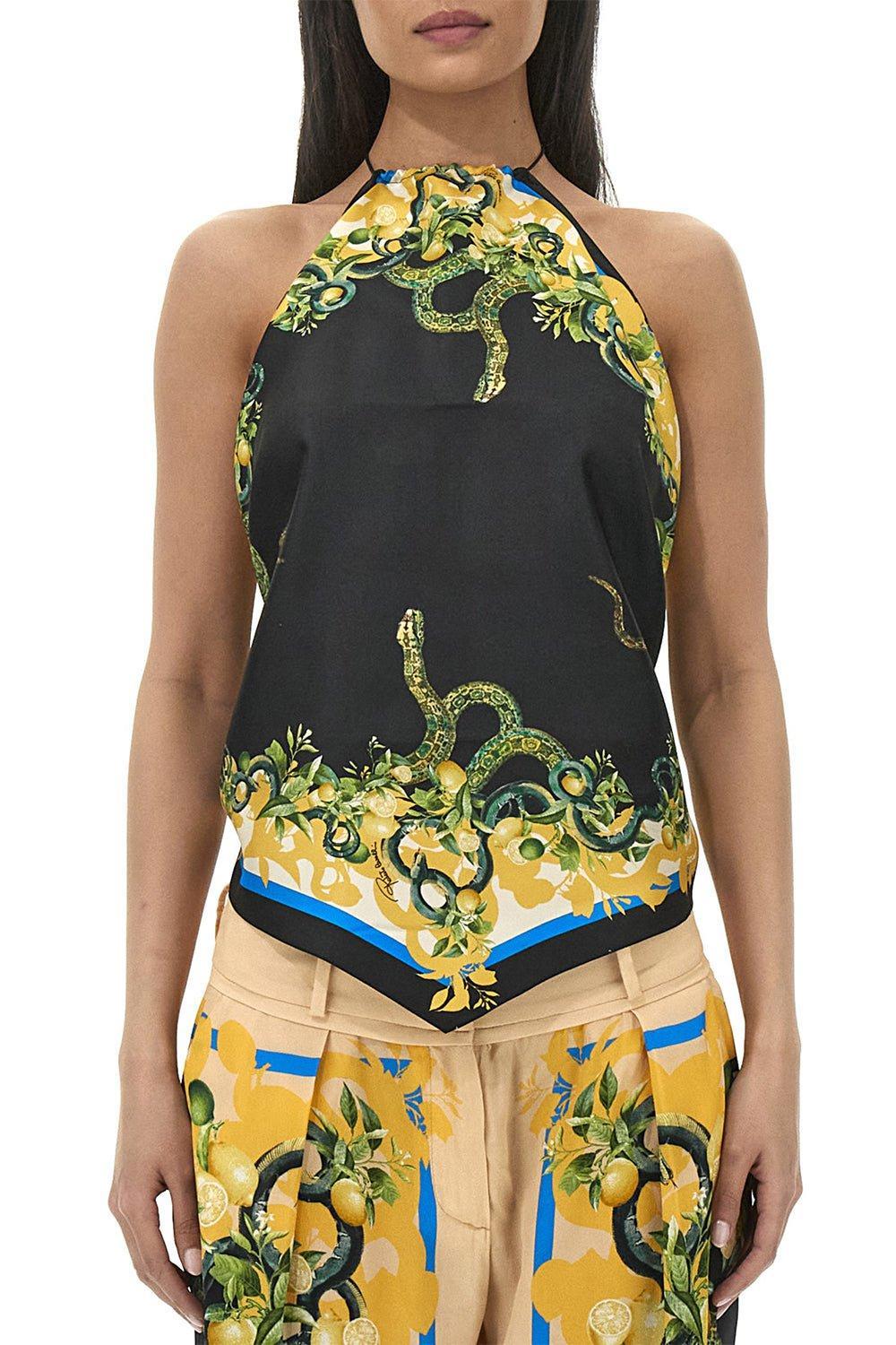 Halter Scarf Top - Image 2