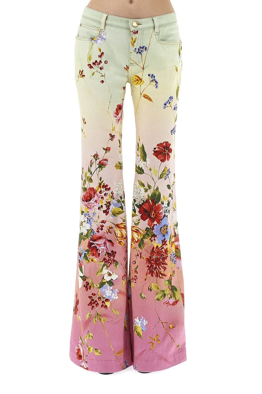 Miami Flowers Flare Pant - Image 2