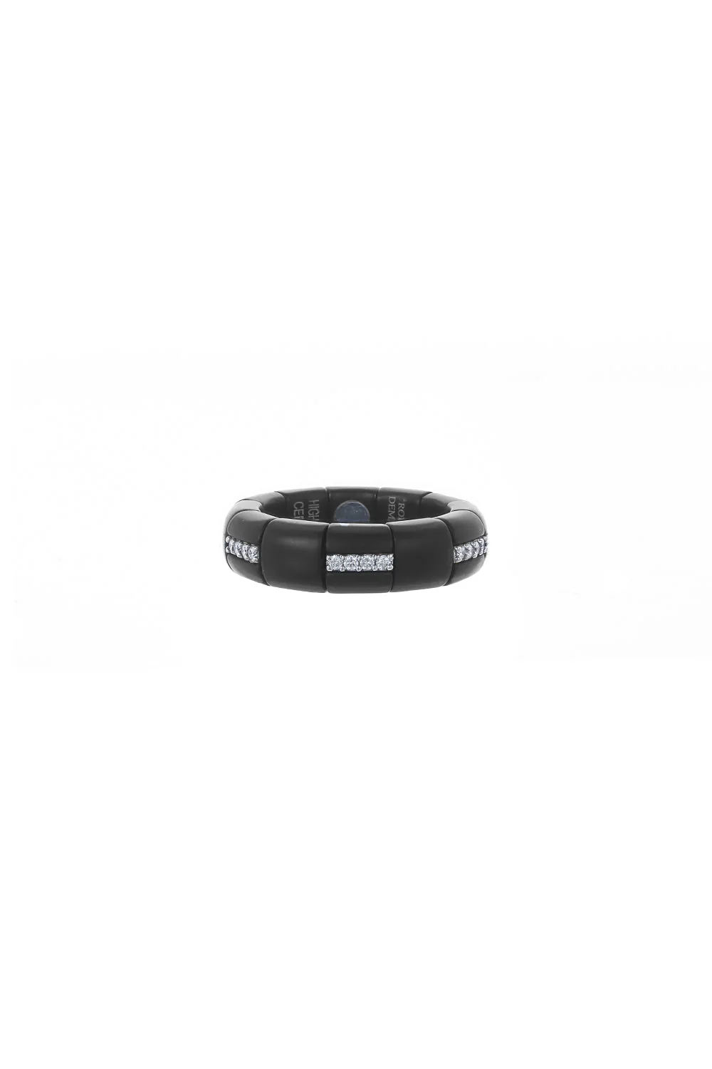 Alternating Gold Diamond Pura Stretch Ring
