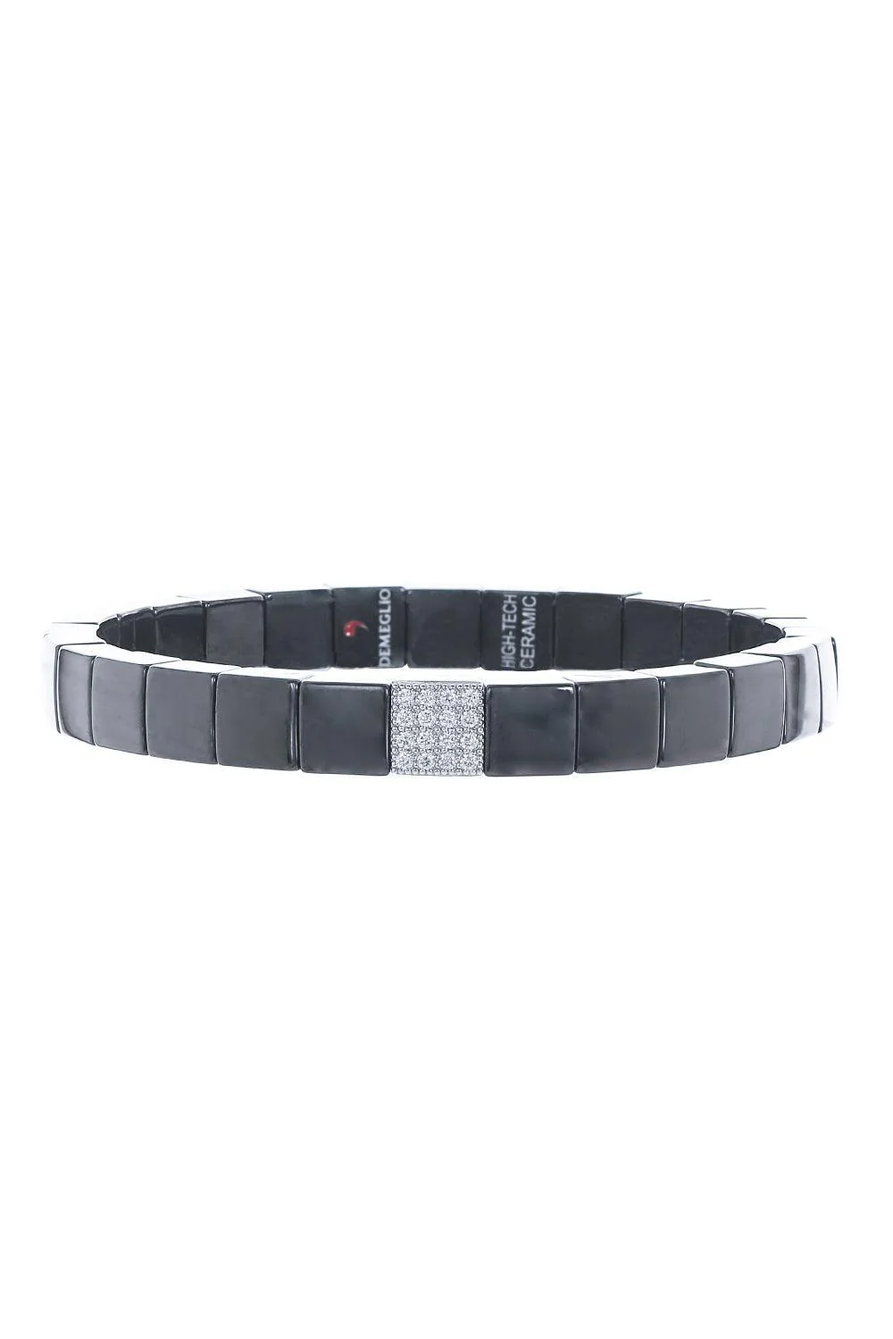 Black Ceramic Scacco Bracelet