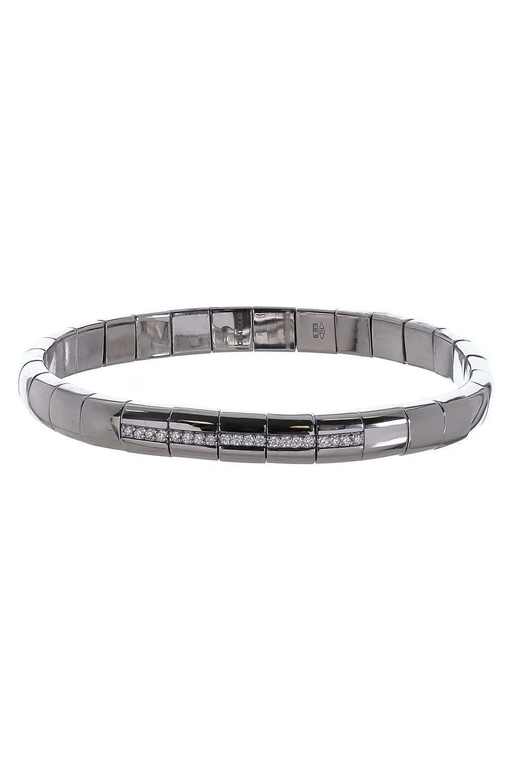Diamond Five Section Pura Shiny Stretch Bracelet