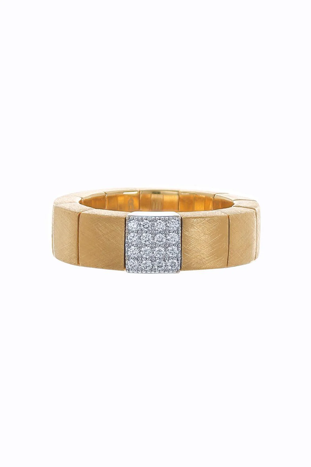 Diamond Pave Scacco Ring