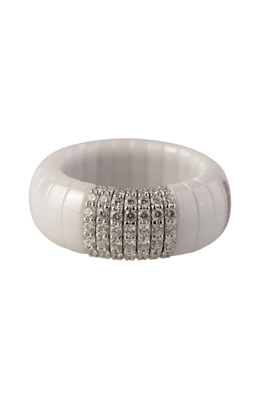 Diamond White Pura Stretch Ring