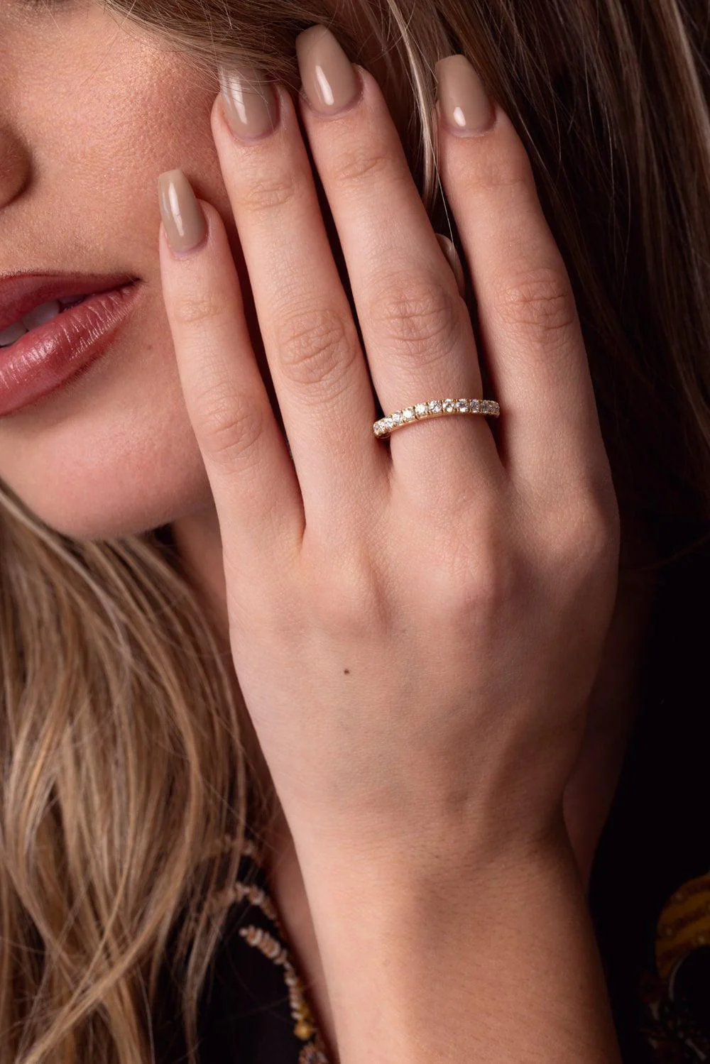Extensible Diamond Stretch Tennis Ring - Image 3