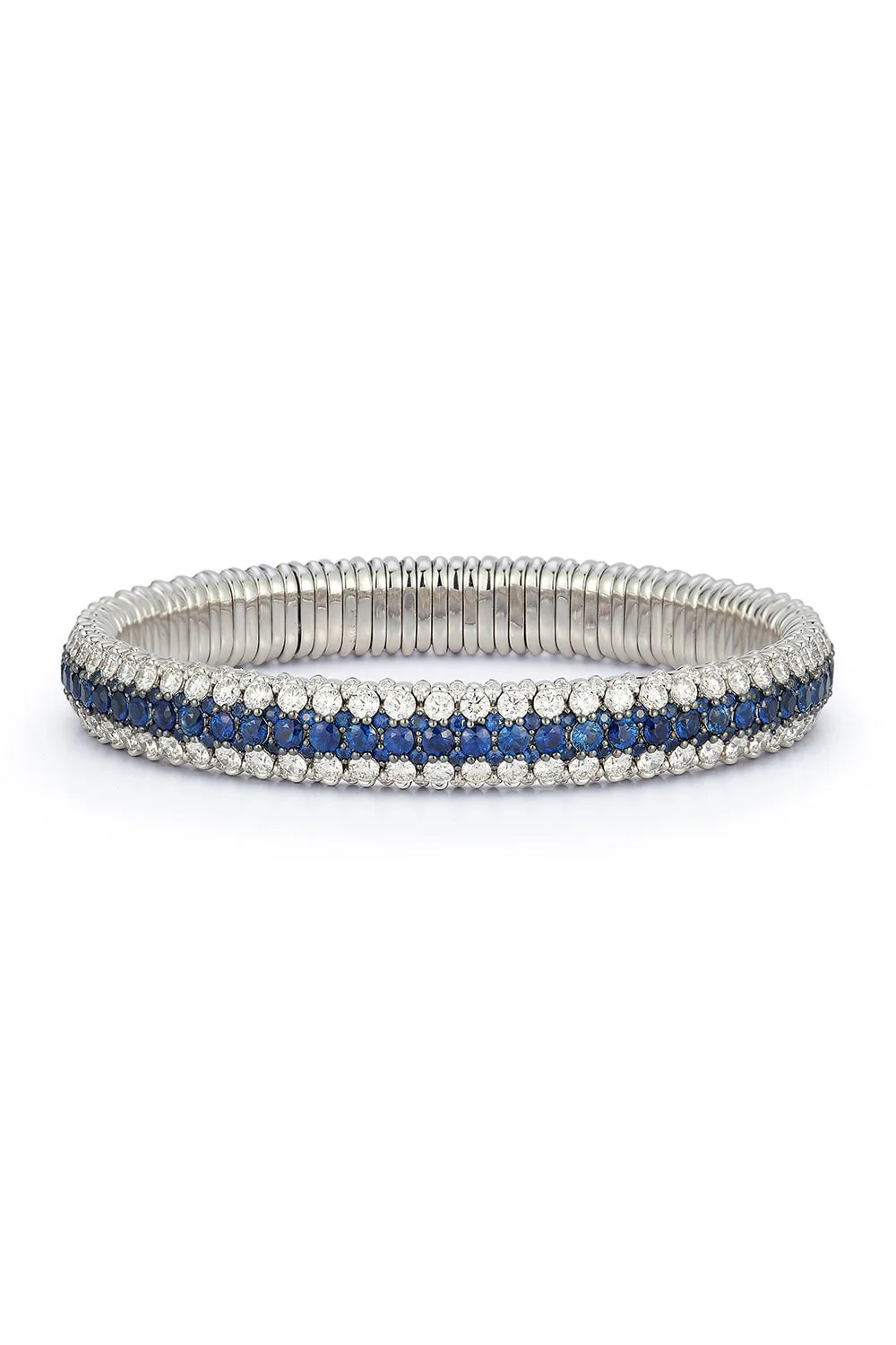 Giotto Blue Sapphire Stretch Bracelet