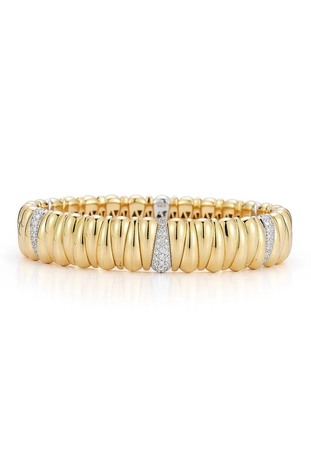 Gold Station Artiglio Stretch Bracelet