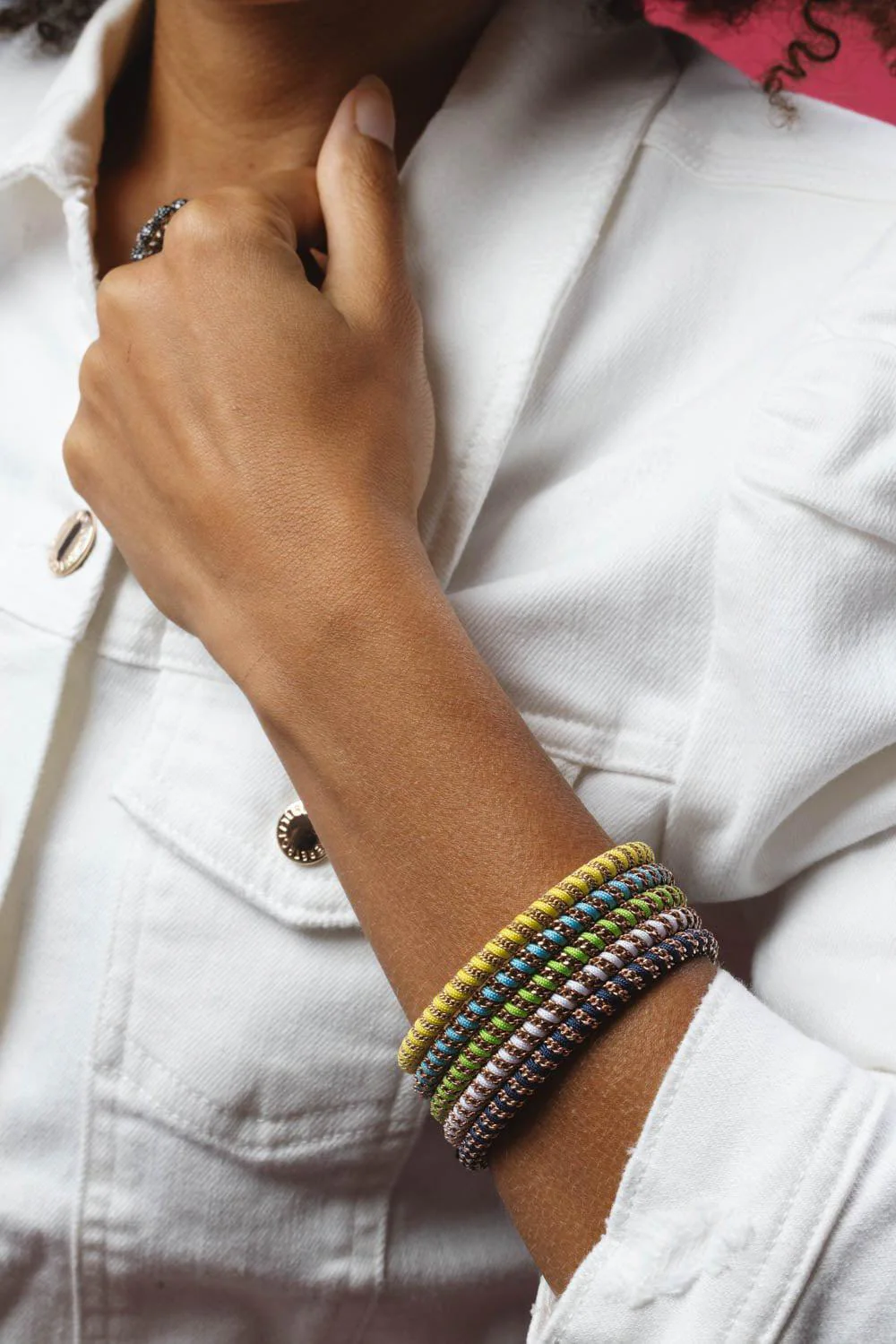 Green Nautical Gio Bracelet - Image 3