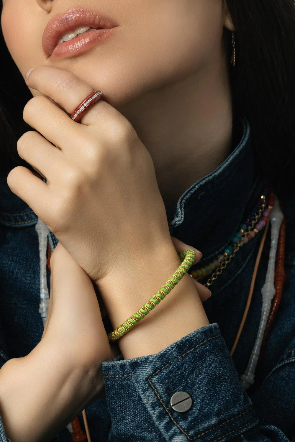 Light Green Gio Bracelet - Image 4
