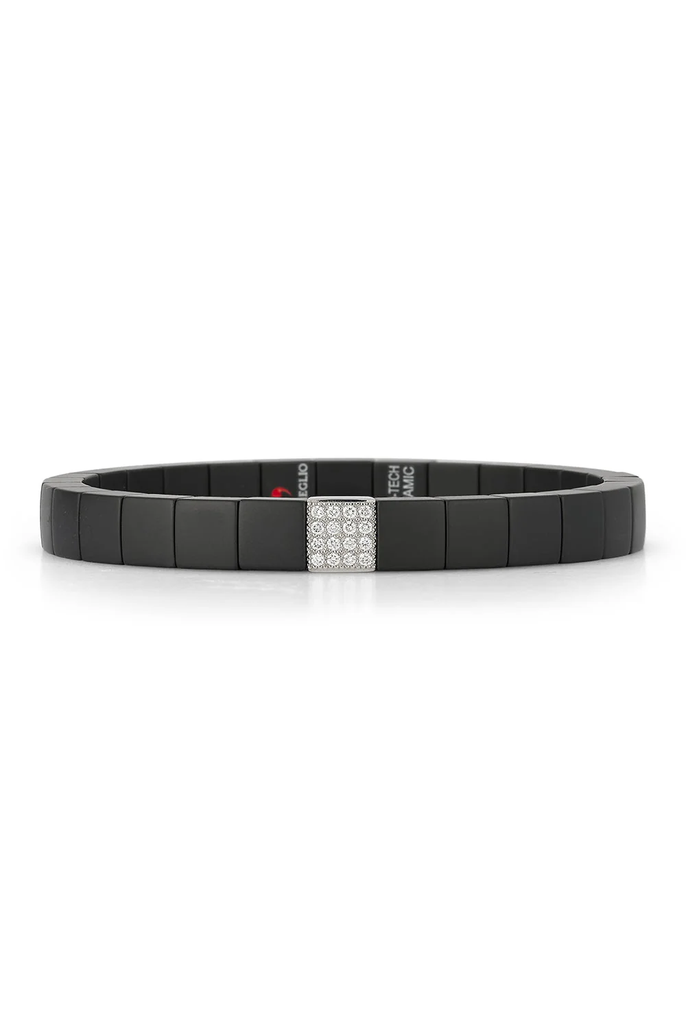 Matte Black Scacco Bracelet