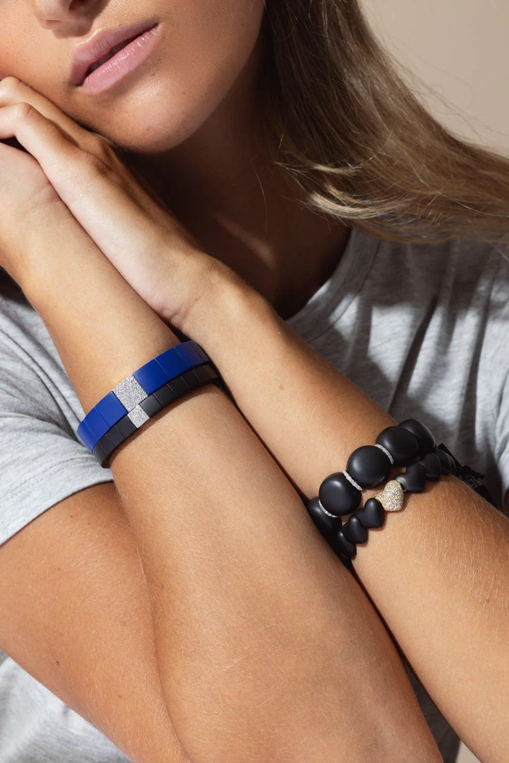 Matte Black Scacco Bracelet - Image 2