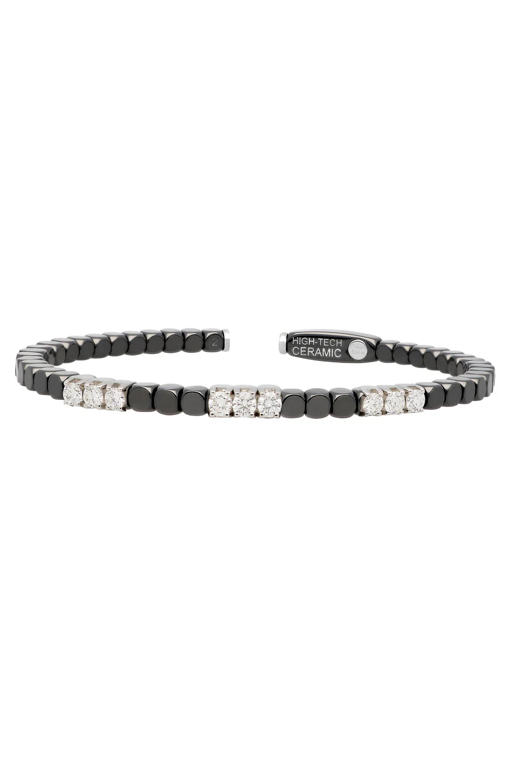 Nine Diamond Station Dado Bracelet