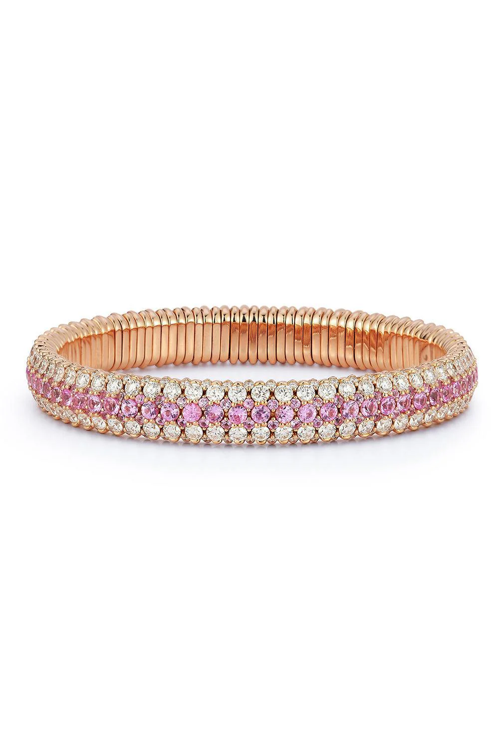 Pink Sapphire Giotto Stretch Bracelet