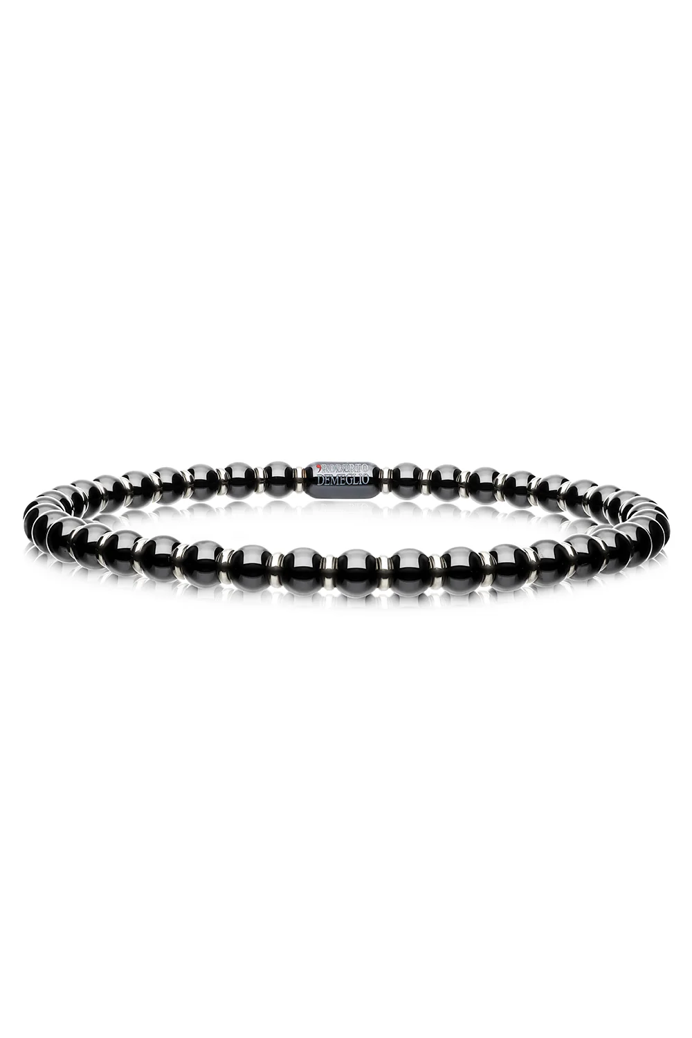 Sfera Black Ceramic Stretch Bracelet