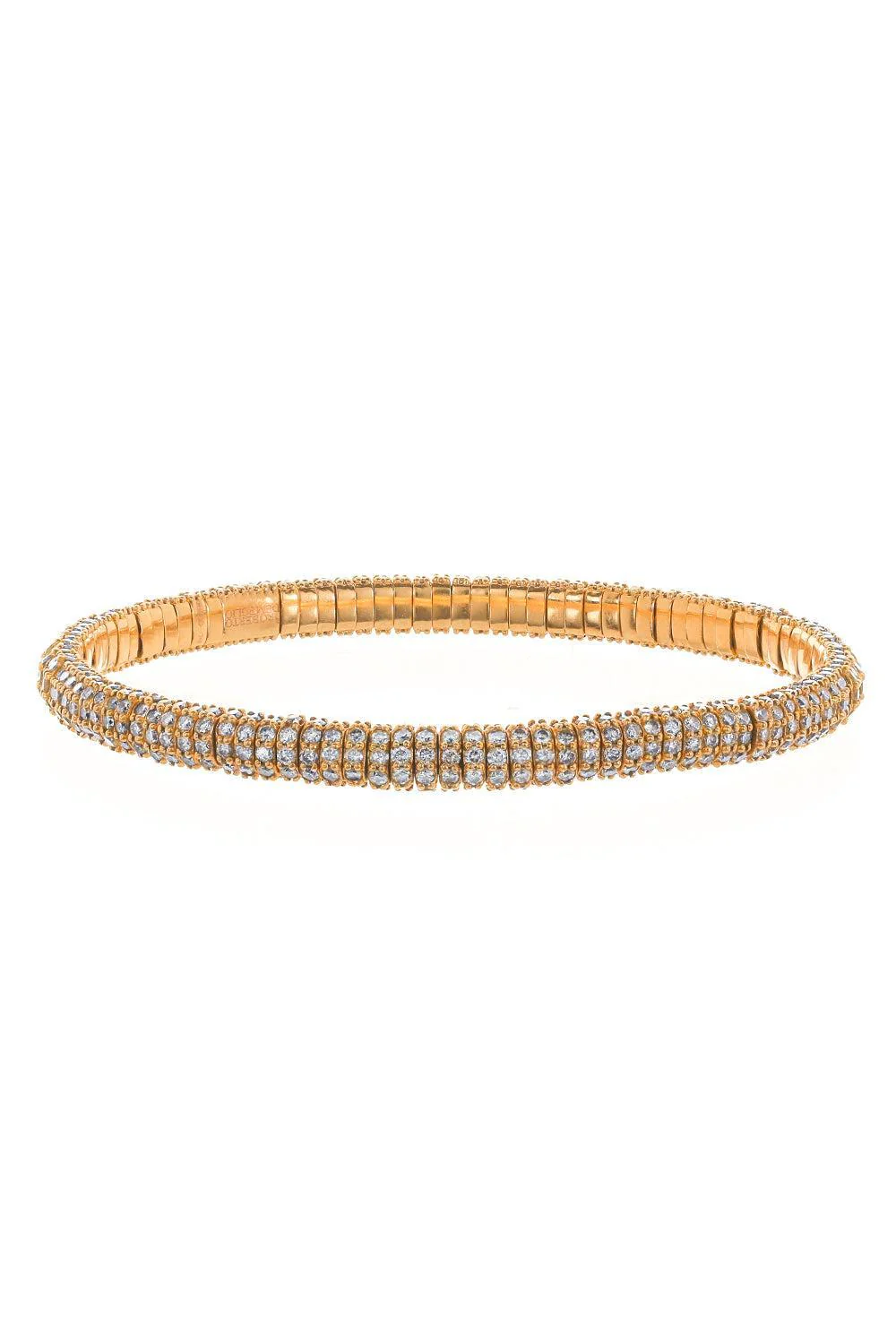 Thin Diamond Giotto Stretch Bracelet