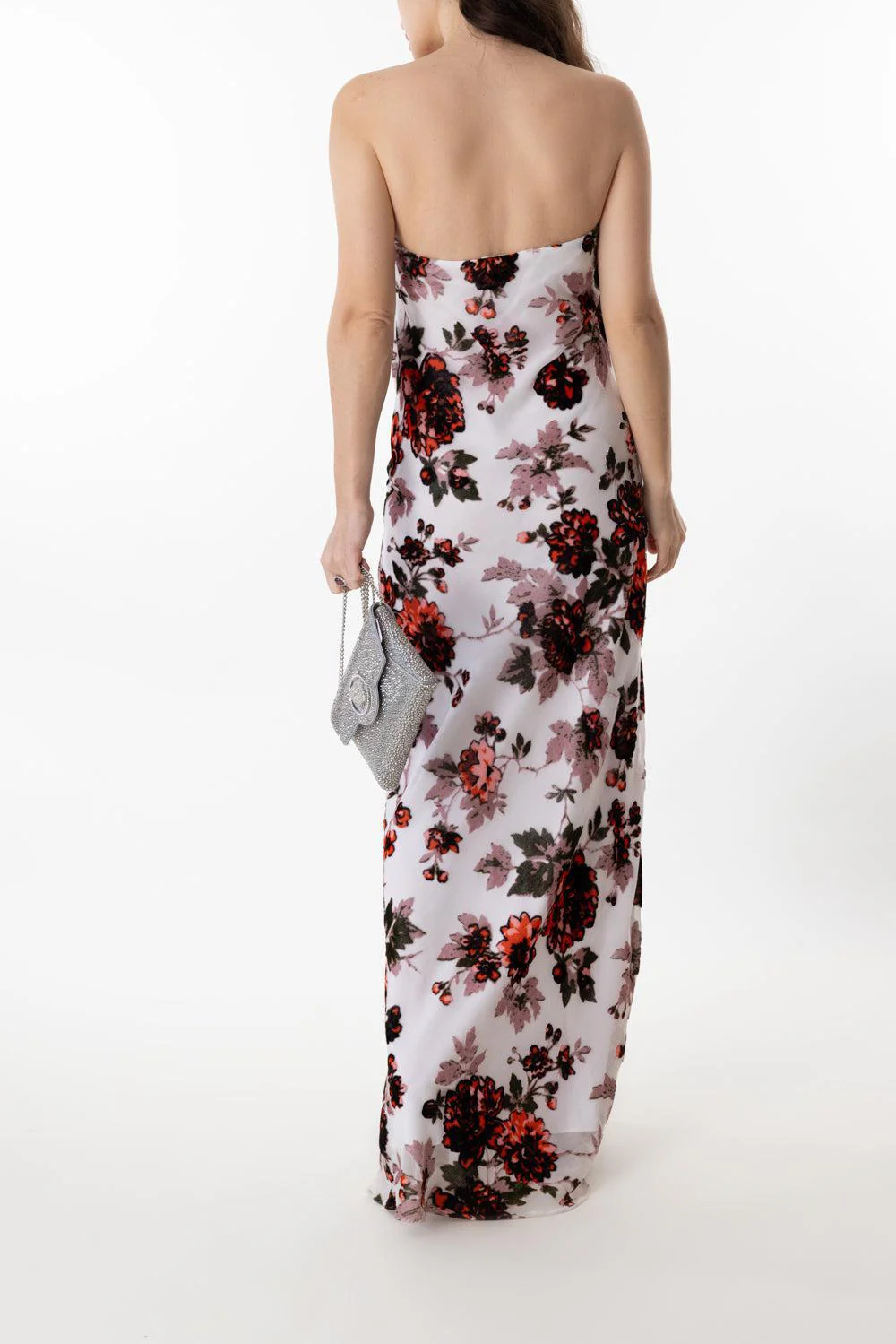 Floral Strapless Gown - Image 3