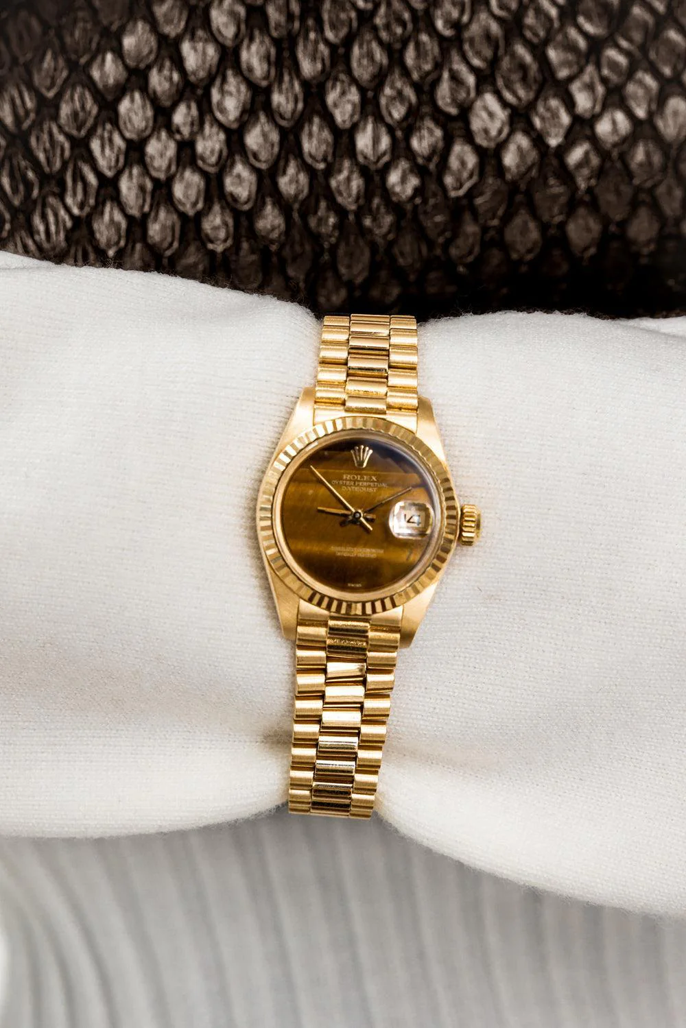 Brown Lady Datejust Watch 26 - Image 2
