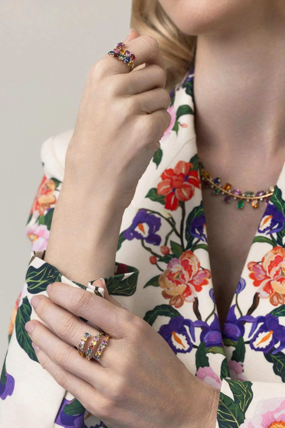 Desert Blooms Rainbow Ring - Image 3