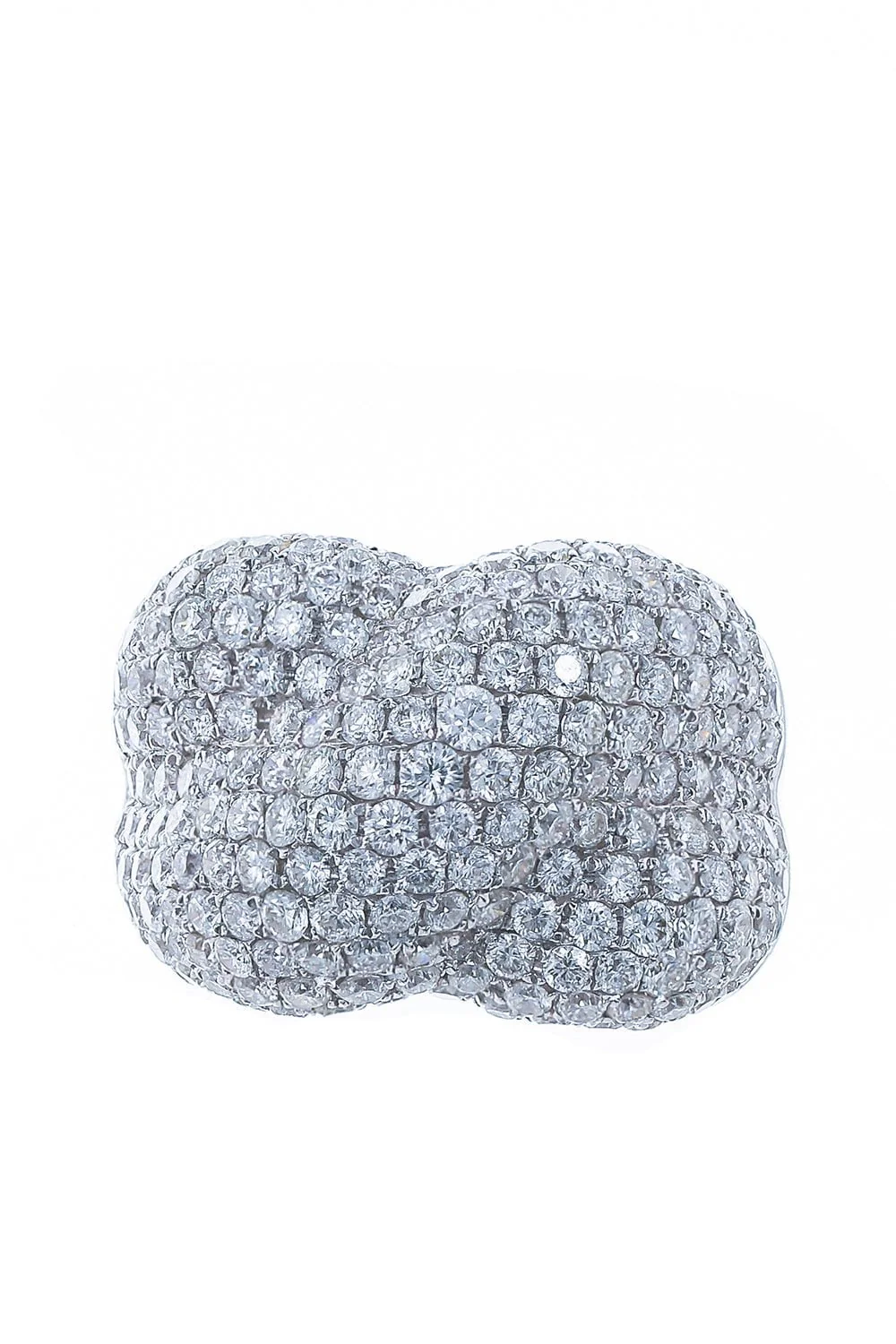 Diamond Knot Ring
