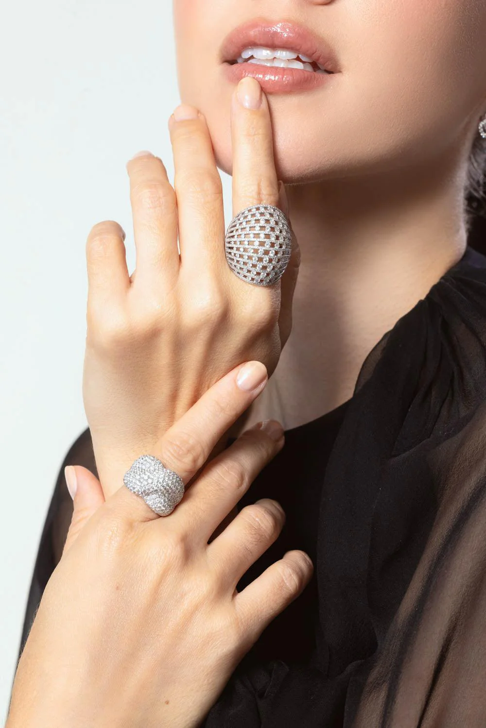 Diamond Knot Ring - Image 2