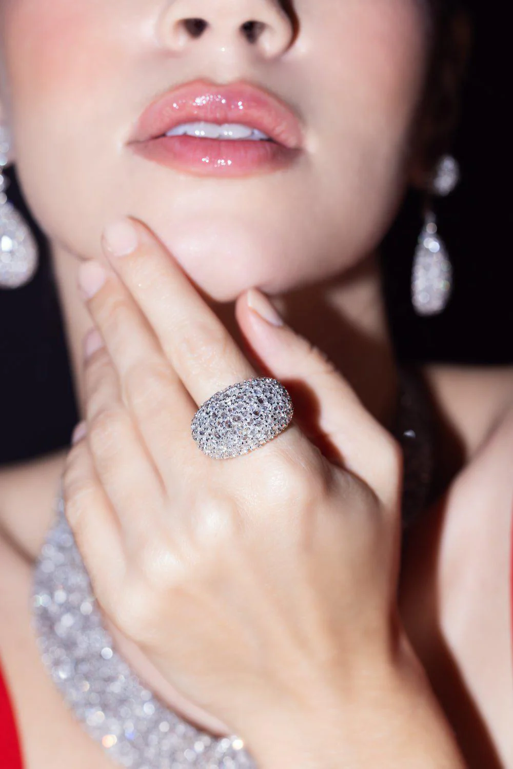 Mixed Diamond Dome Ring - Image 3