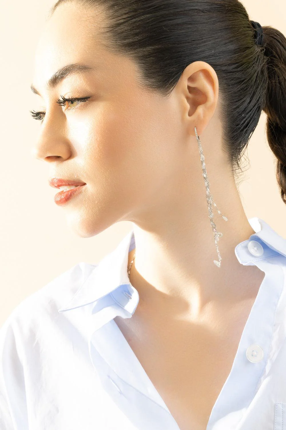 Diamond Heritage Long Earrings - Image 4