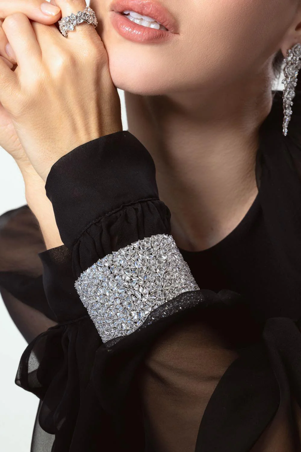 Heritage Diamond Stretch Bracelet - Image 2
