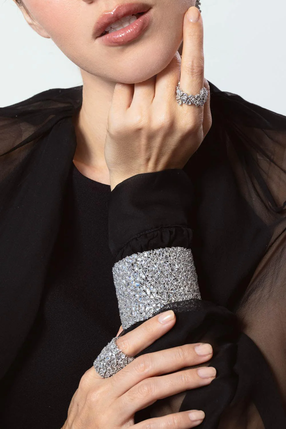 Heritage Diamond Stretch Bracelet - Image 3