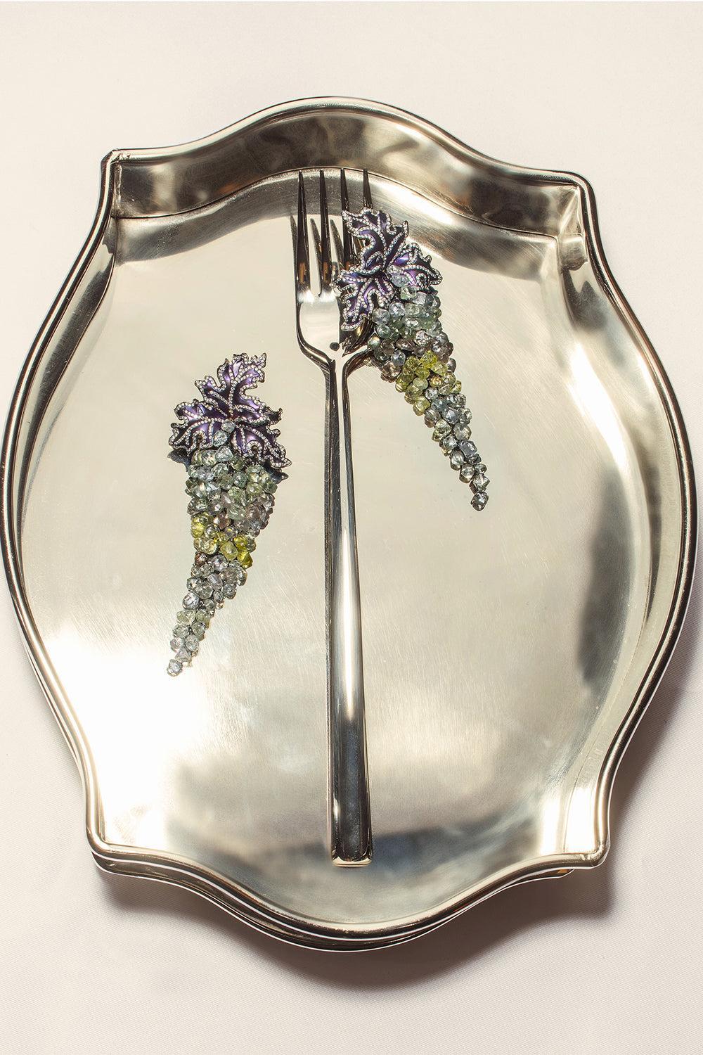 Diamond Elemento Earrings - Image 2