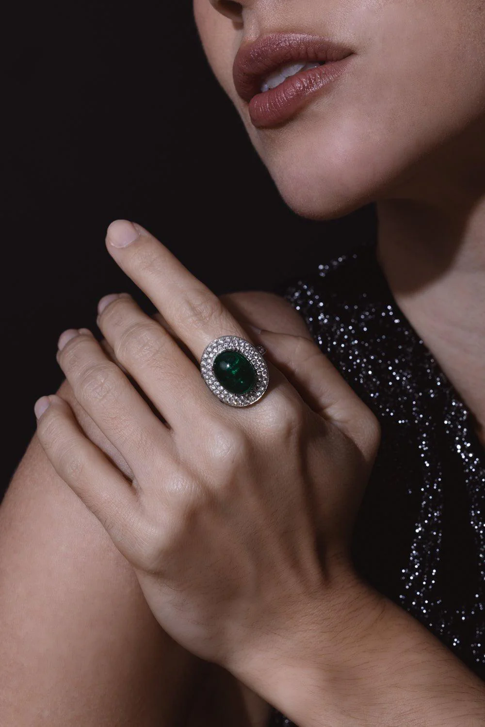 Emerald Diamond Ring - Image 2