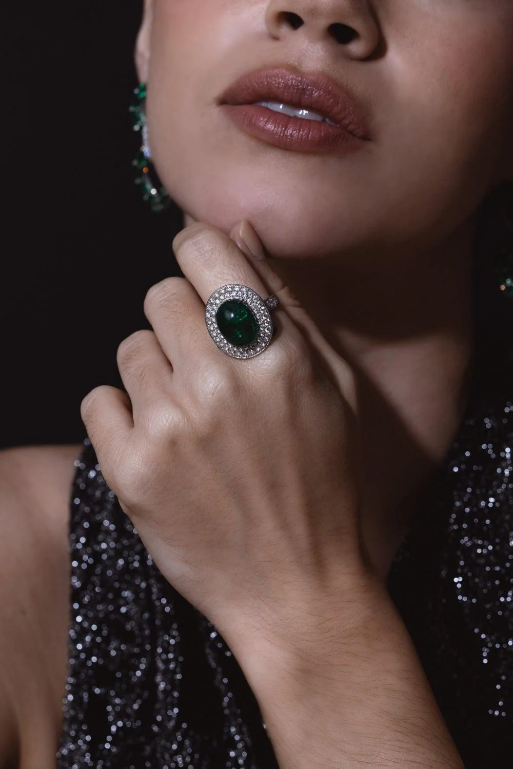 Emerald Diamond Ring - Image 5