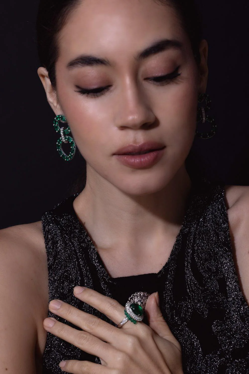 Emerald Diamond Ring - Image 6