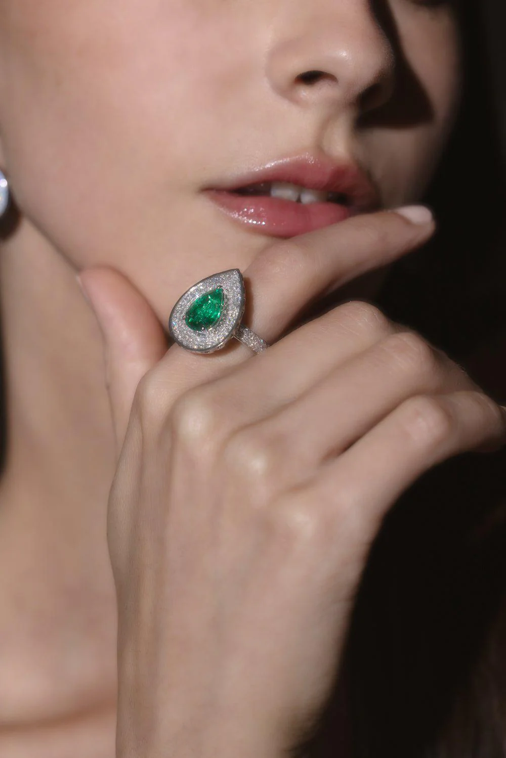 Emerald Diamond Ring - Image 3