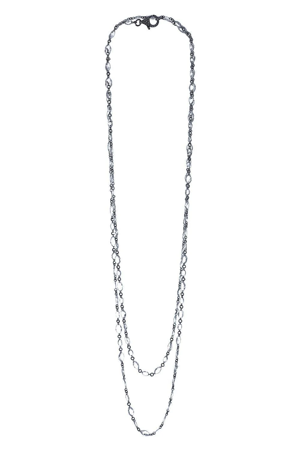 Luminescent Rose Necklace