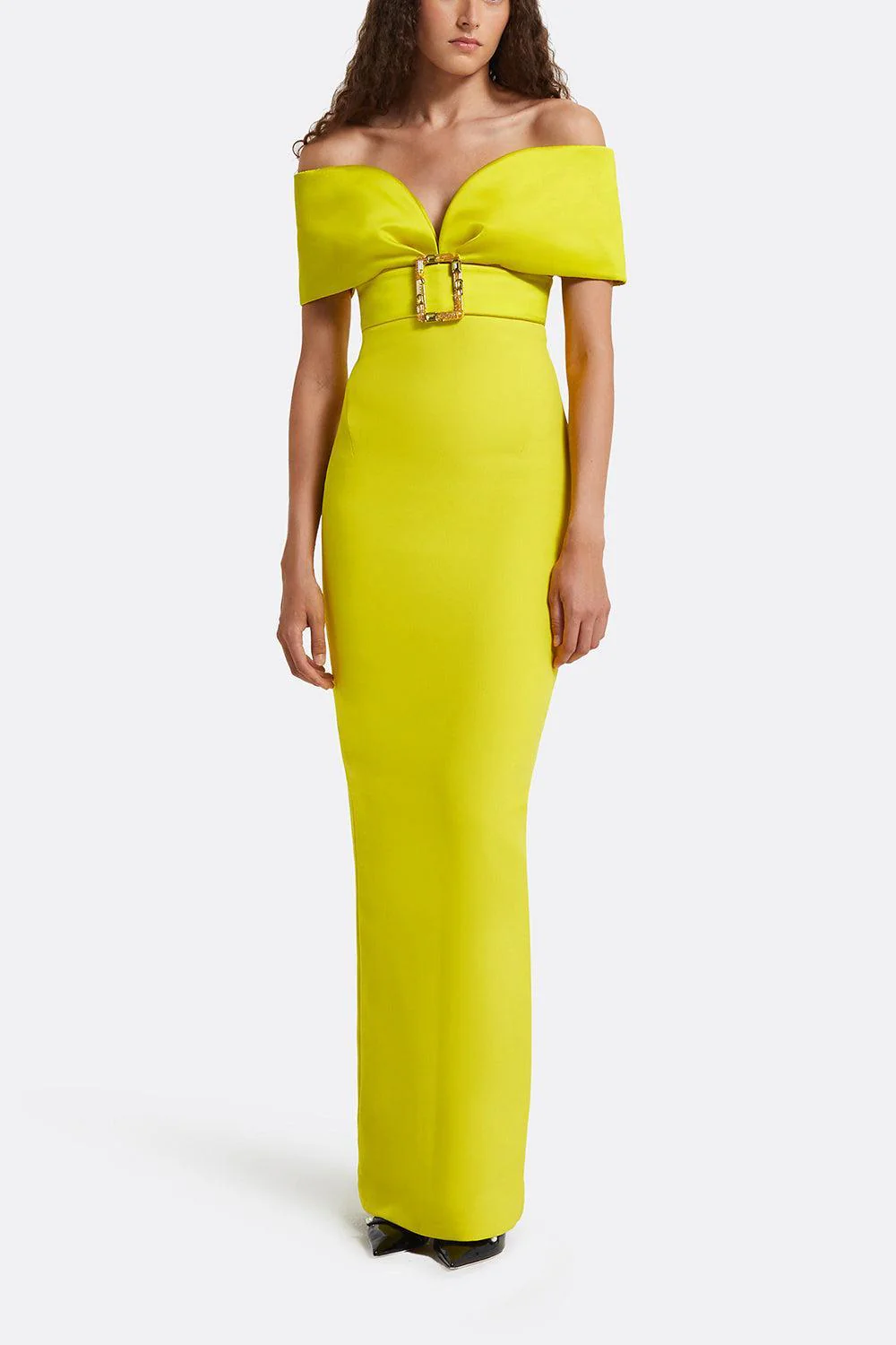 Abike Gown - Chartreuse - Image 2