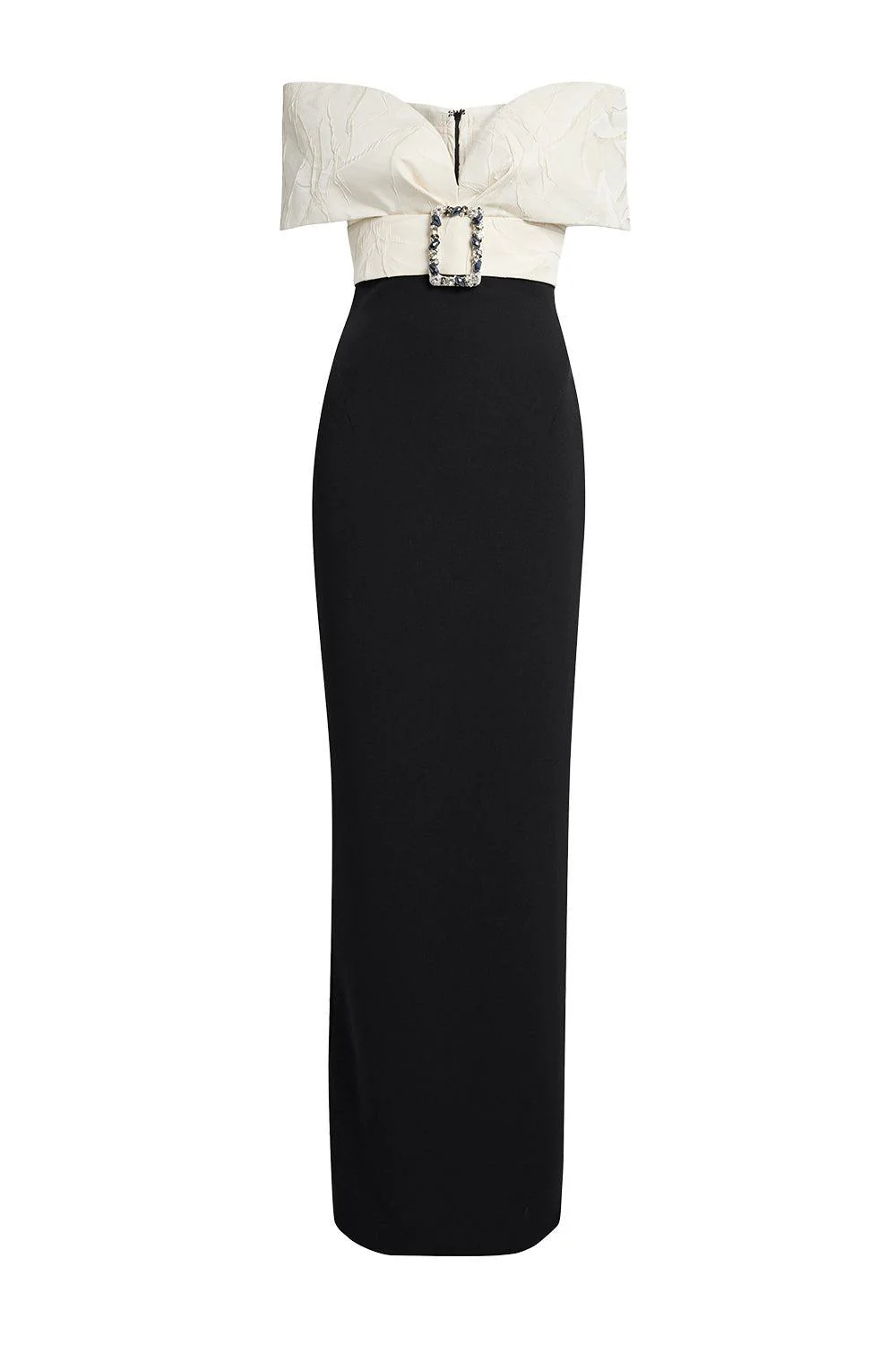 Abike Gown - Ivory Black