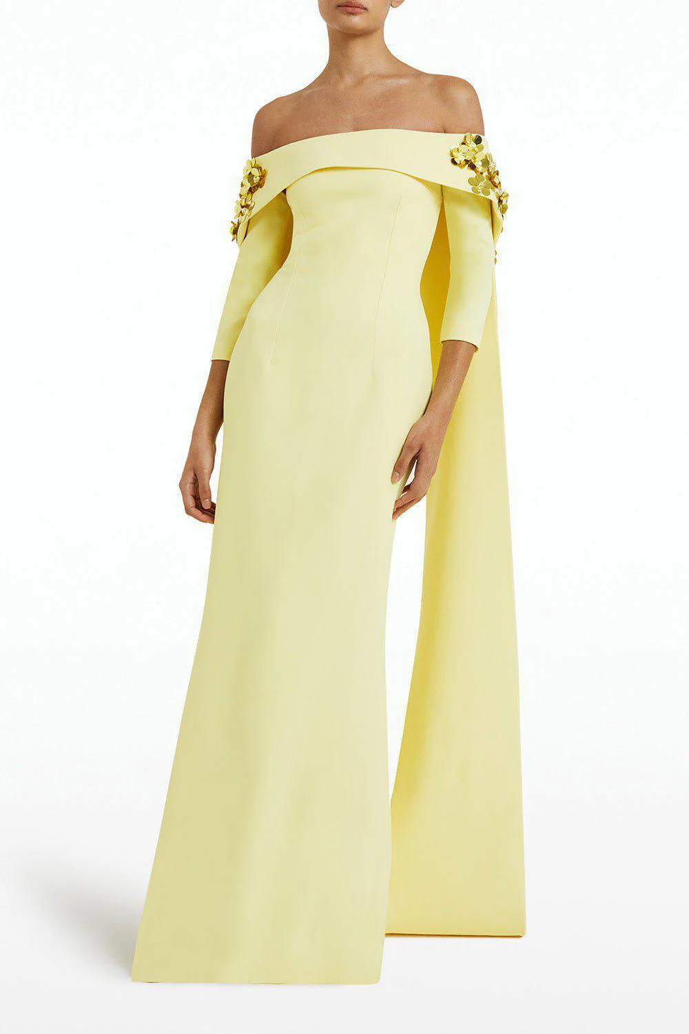 Soshin Dress - Pale Yellow - Image 2
