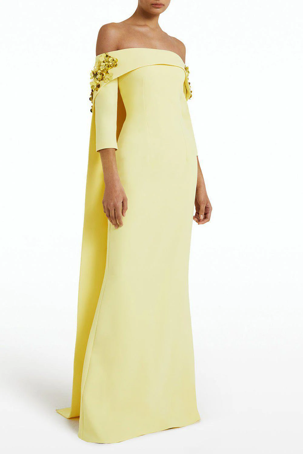 Soshin Dress - Pale Yellow - Image 3